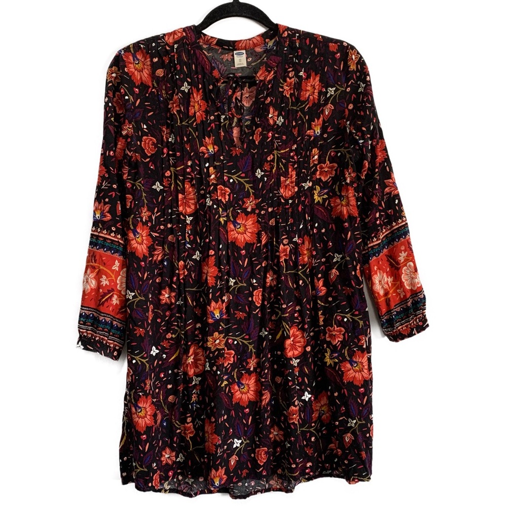 Old Navy Floral Print Boho Tunic